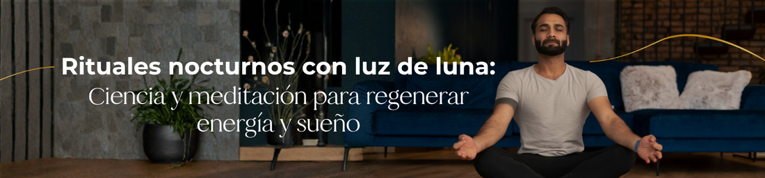 Rituales nocturnos con luz de luna: Ciencia y meditación para regenerar energía y sueño