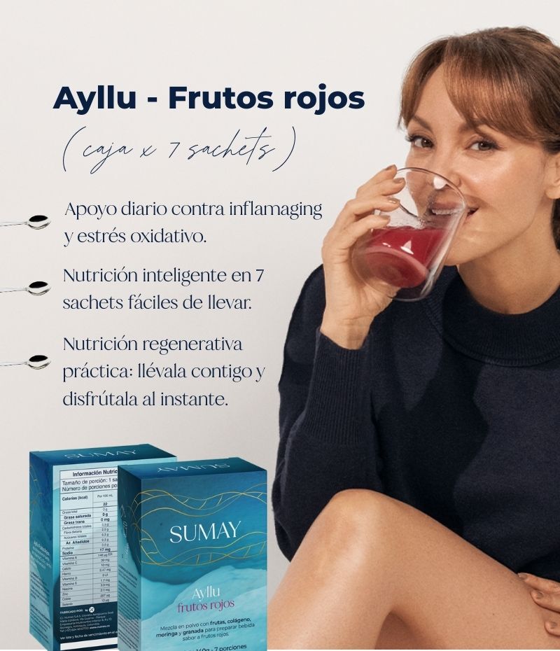 Ayllu - Frutos rojos (caja x 7 sachets)