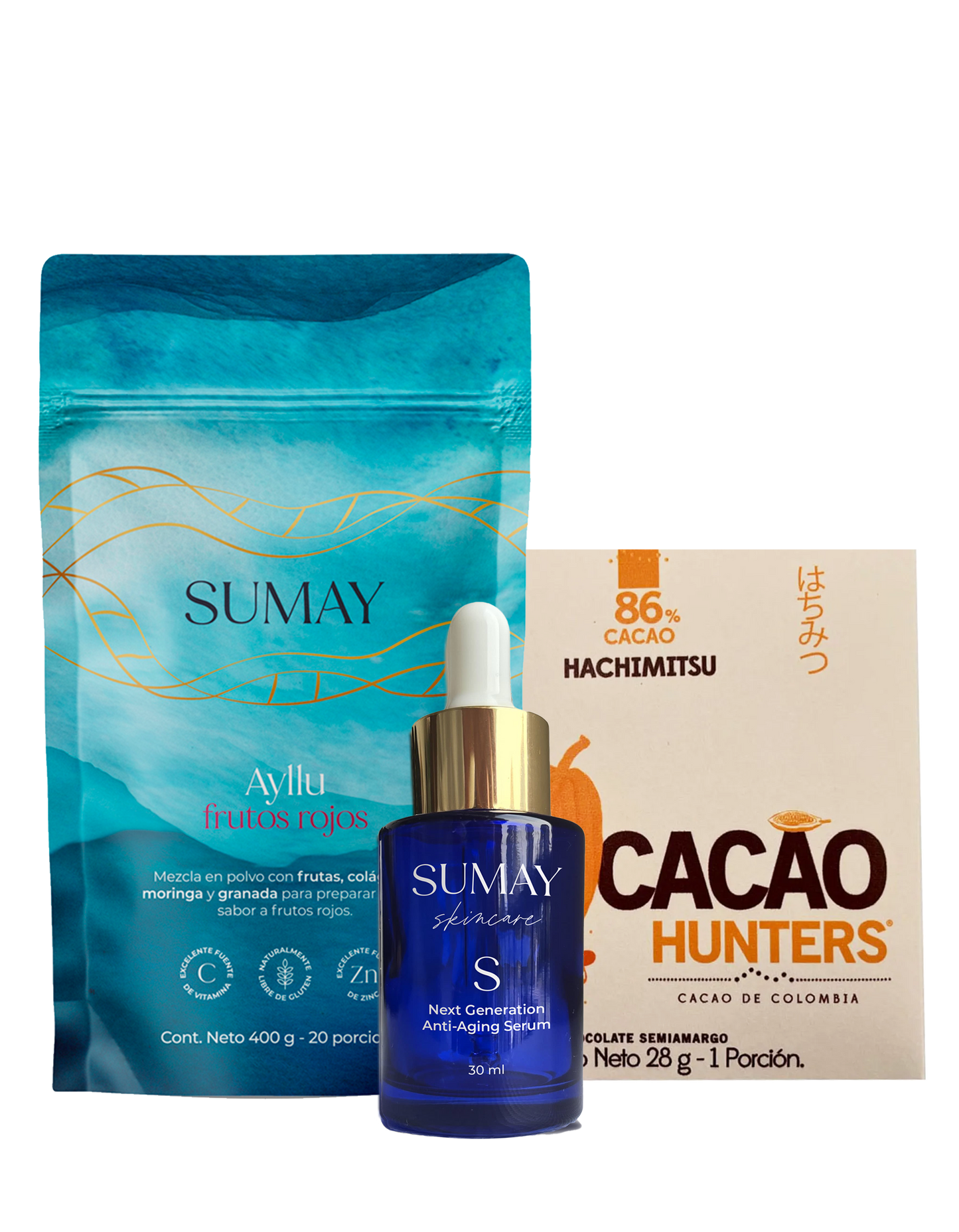 Cofre Balance Premium: Doypack 400gr +S Serum + Chocolate