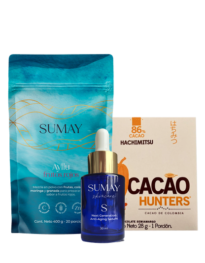 Cofre Balance Premium: Doypack 400gr +S Serum + Chocolate