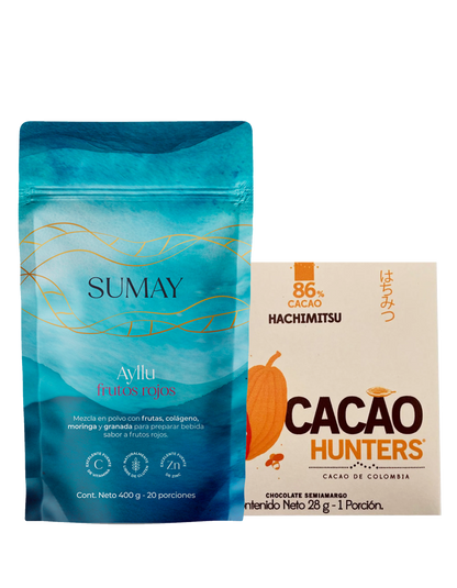 Cofre Equilibrio Diario: Doypack 400gr + Chocolate