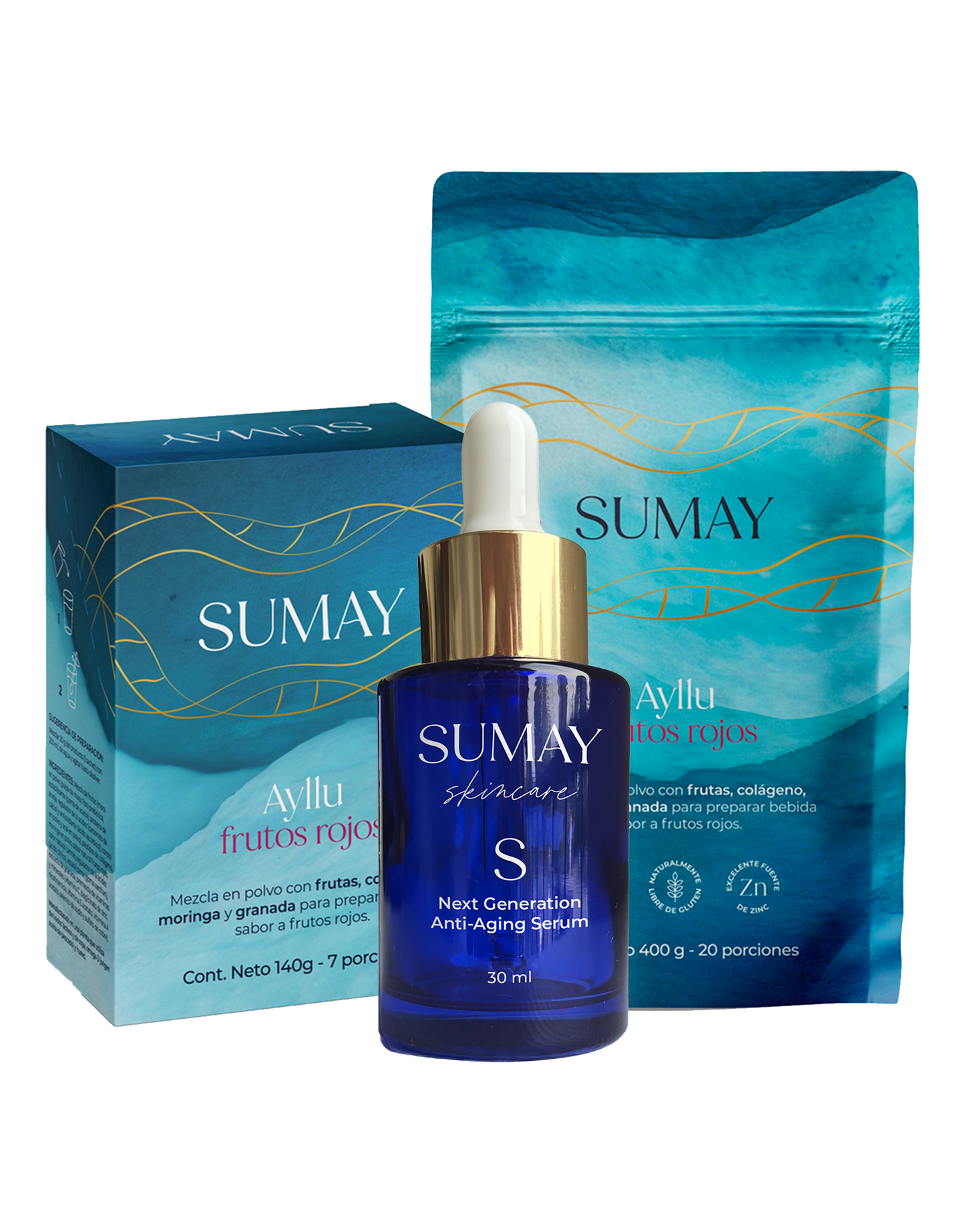 Cofre Regeneración Completa: Doypack 400gr + Caja x 7 sachets + S Serum