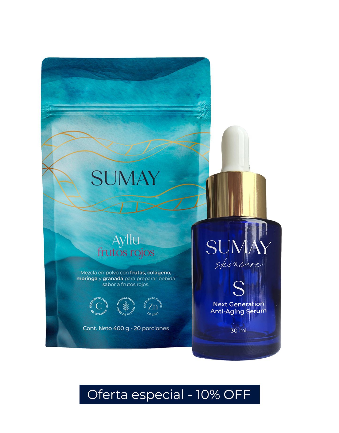 Pack Cuidado Avanzado - Ayllu 400 gr + S Serum
