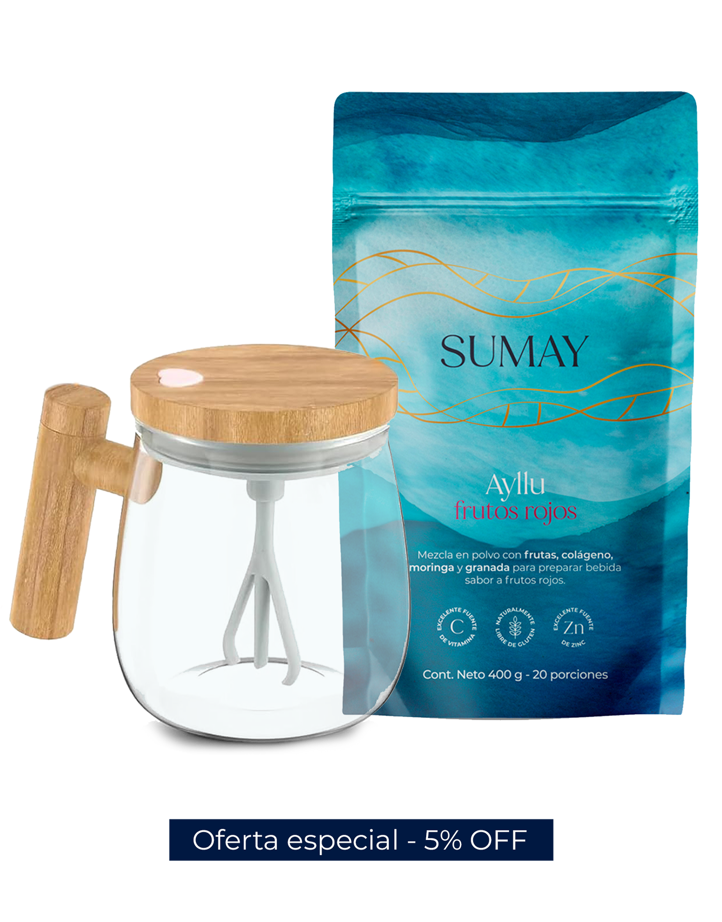 Set Ayllu & Mug Mezclador