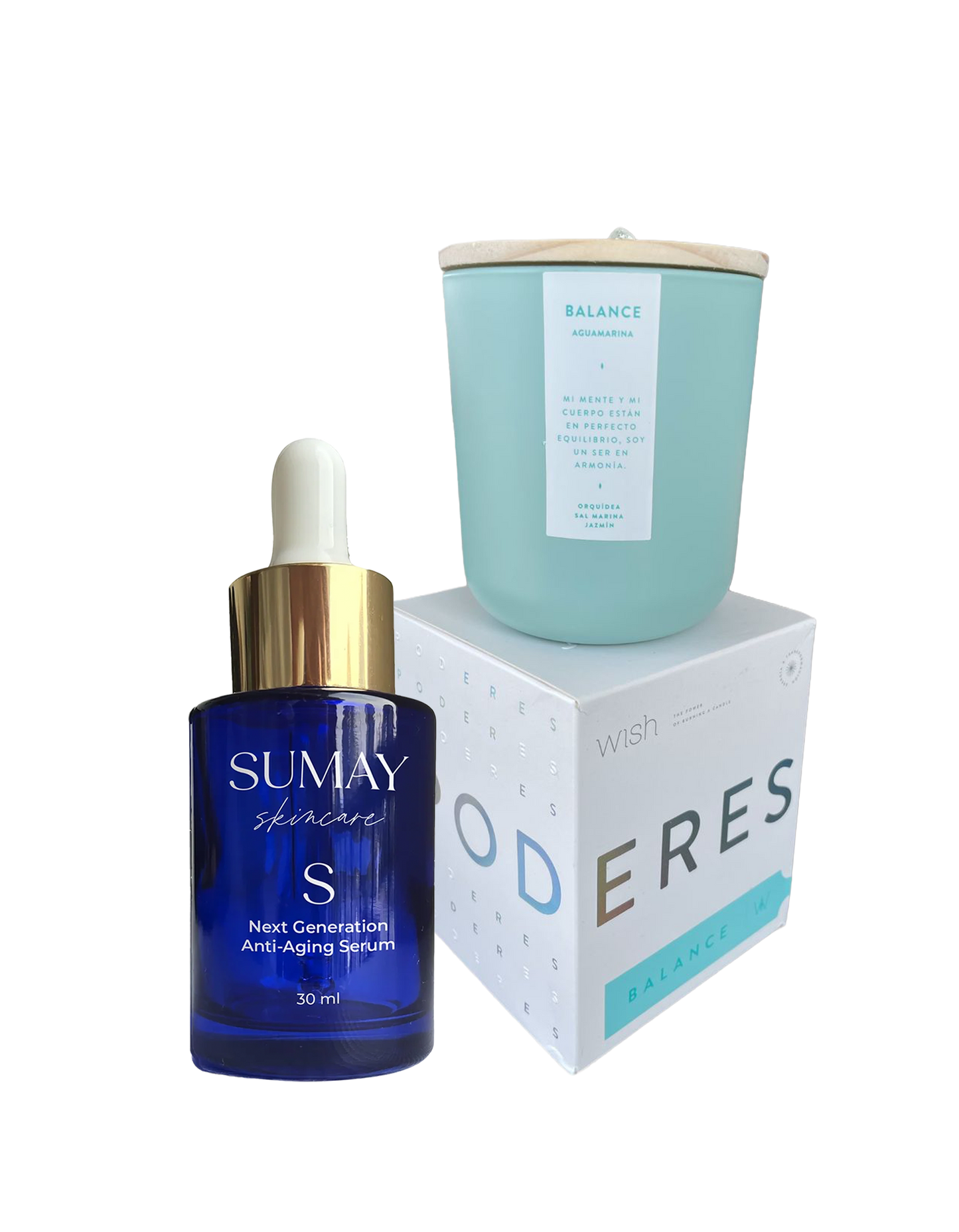 Cofre Piel Radiante: S Serum + Vela